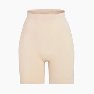 SKIMS Seamless Sculpt Mid-Thigh Short XS Clay